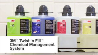 3M™ Twist‘n Fill 清洁剂管理系统