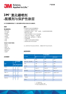 3M™氮化硼喷剂脱模剂与保护性涂层