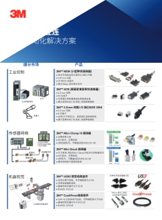 3M电子互连-工厂自动化解决方案